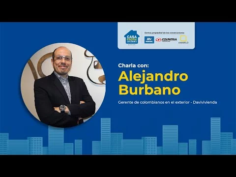 Preview image for the video "Conversatorio con Alejandro Burbano, gerente de colombianos en el exterior - Davivienda.".