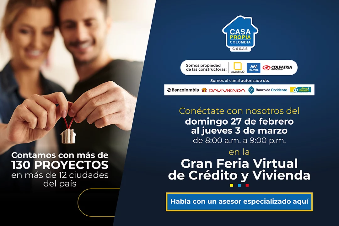 Casa Propia Colombia Feria Virtual Febrero - Marzo