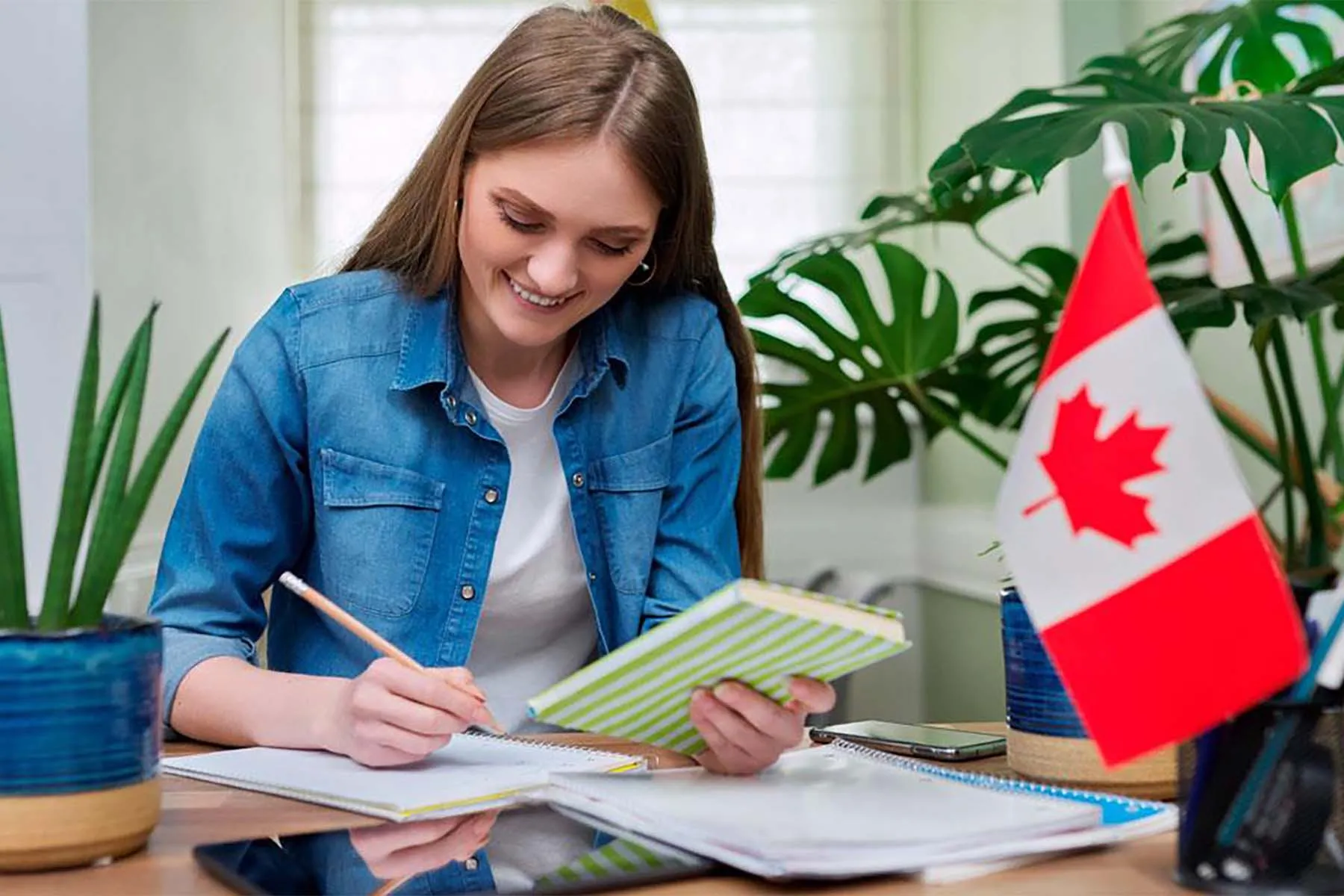 ¿Estudias o trabajas en Canadá?